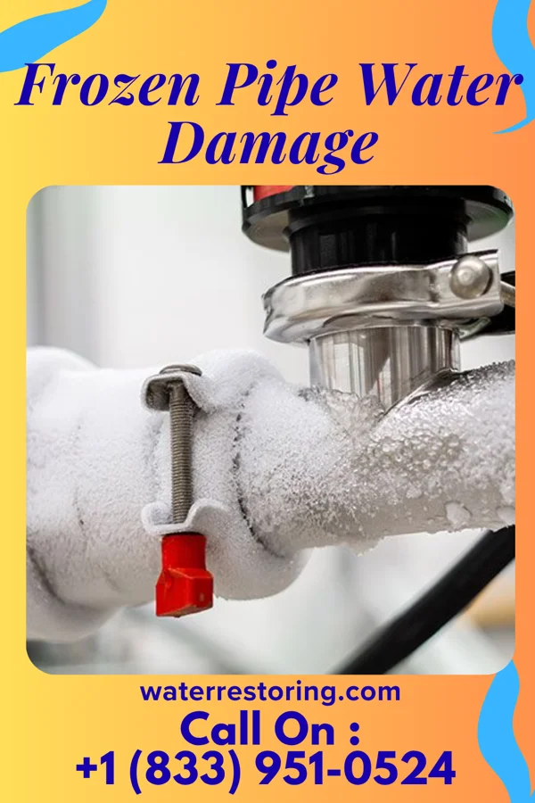 Frozen Pipe Water Damage in Staley, NC